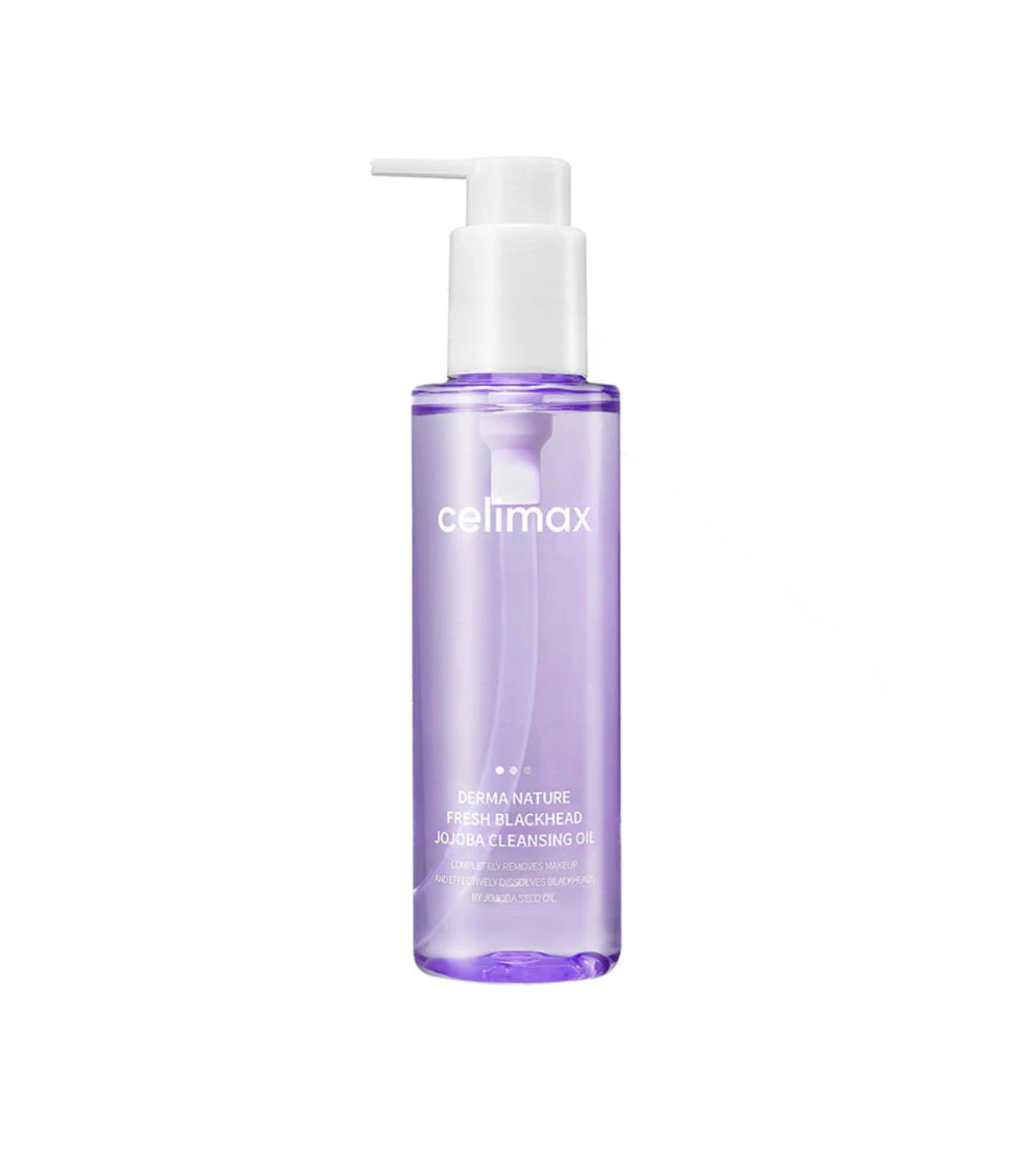 زيت التنظيف Celimax Derma Nature Fresh Blackhead Jojoba Cleansing Oil بحجم 150 مل