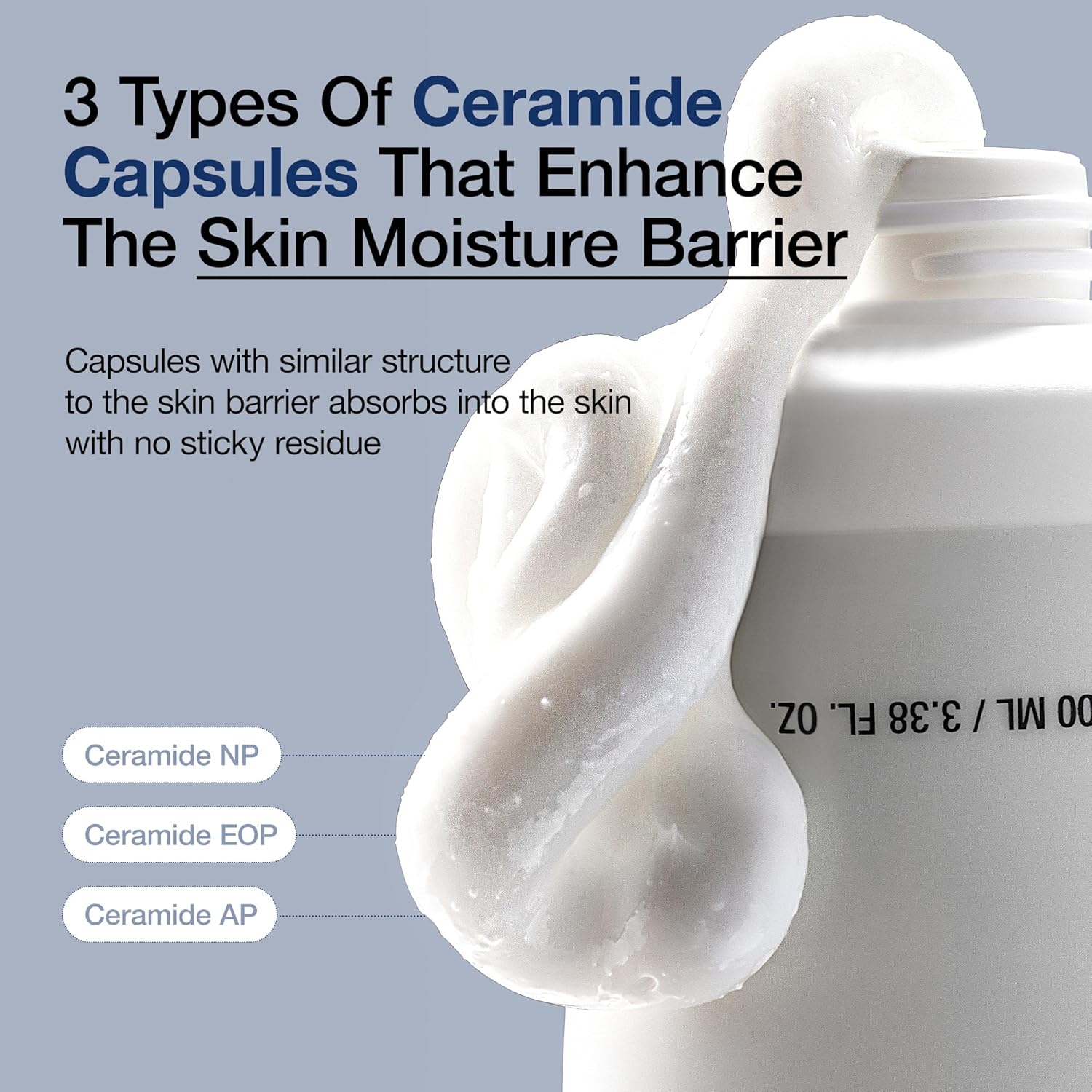 anua 3 Ceramide Panthenol Moisture Barrier Cream - 100ml | كريم حاجز الترطيب بثلاثة سيراميدات وبانثينول من أنوا - 100 مل